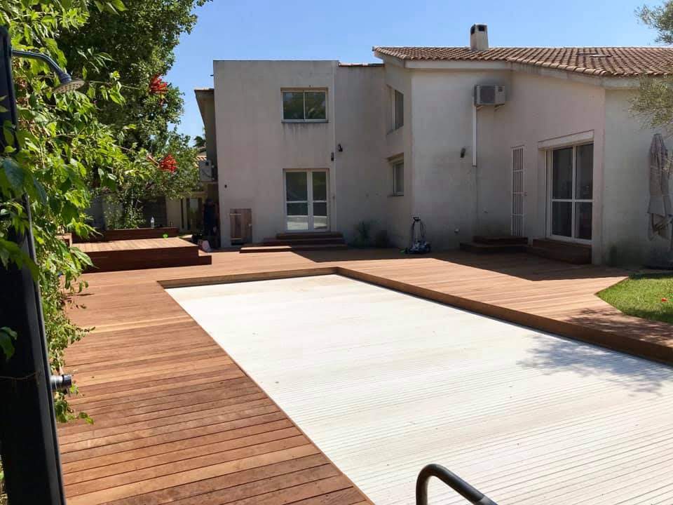 Terrasse bois — chantier5