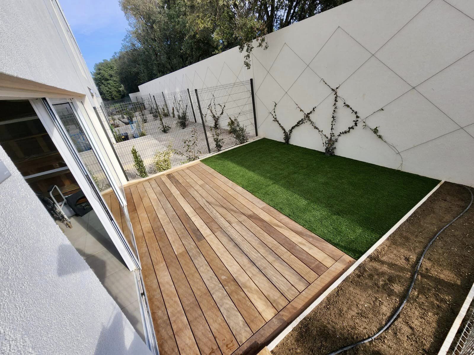 Terrasse bois — chantier7