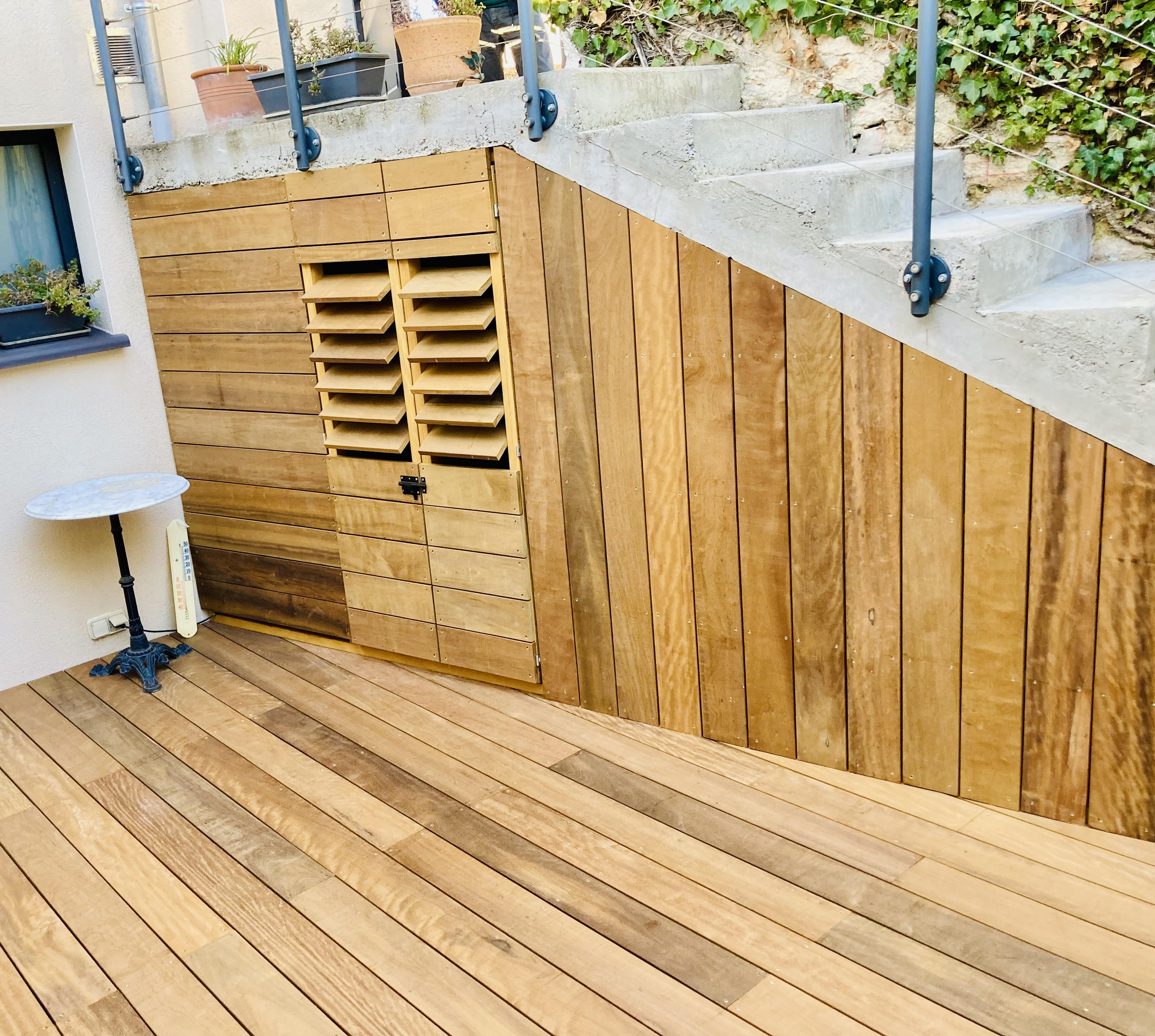 Terrasse bois — chantier9
